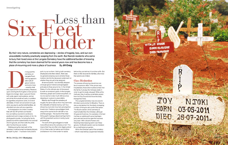 Kenya’s Langata Cemetery